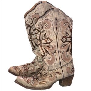 Corral Boots Tan/Brown